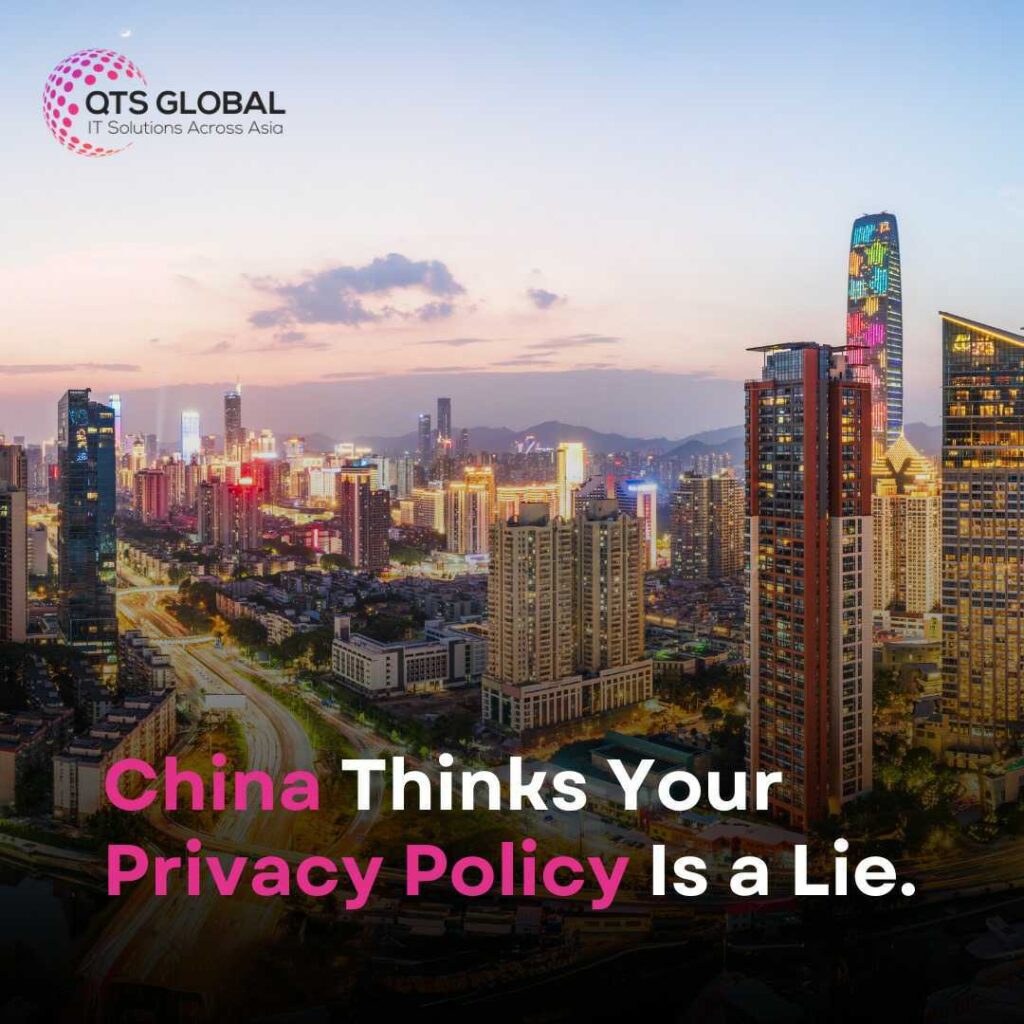 China thinks your privacy policy is a lie