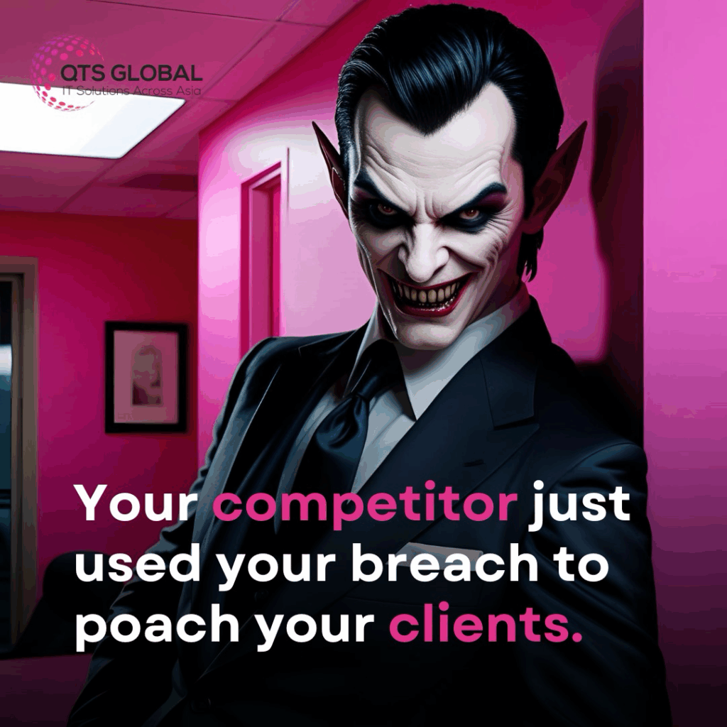 Your competitor just used your breach to poach your clients.