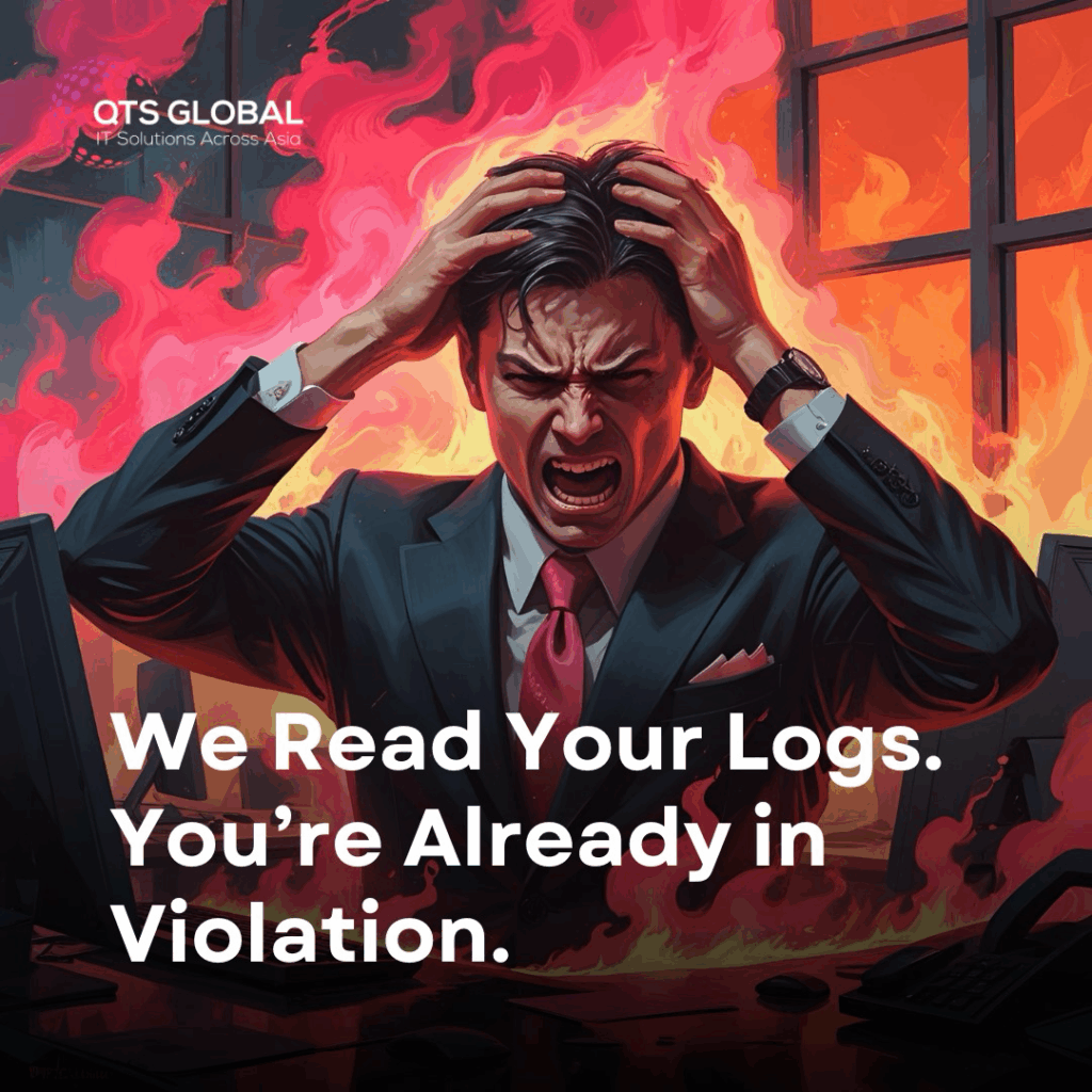 We Read Your Logs. You're Already in Violation