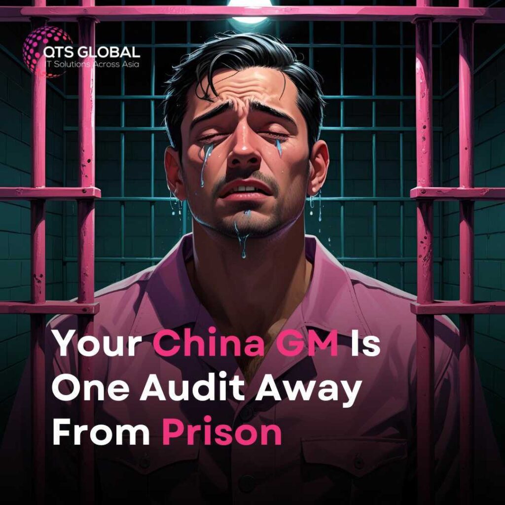 Your China GM. Is One Audit Away From Prison